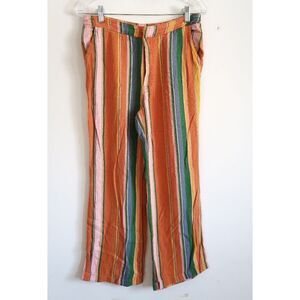 Free People Colorful Striped Pants - Size 4